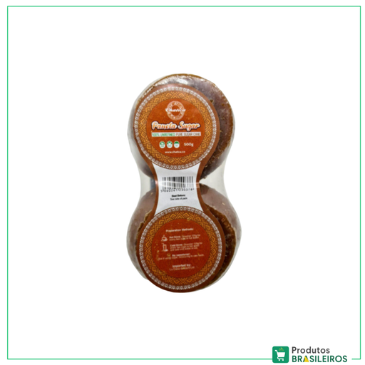 Panela/ Rapadura Pequena / Small Sugar Cane CHATICA - 500g - Produtos Brasileiros