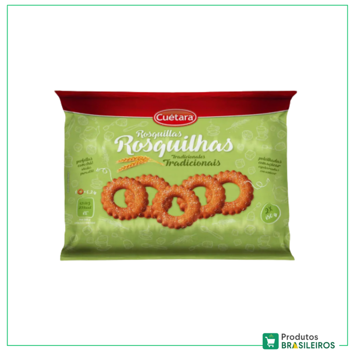 Rosquilhas Tradicionais / Tradicional Rosquilhas CUÉTARA - 300g - Produtos Brasileiros
