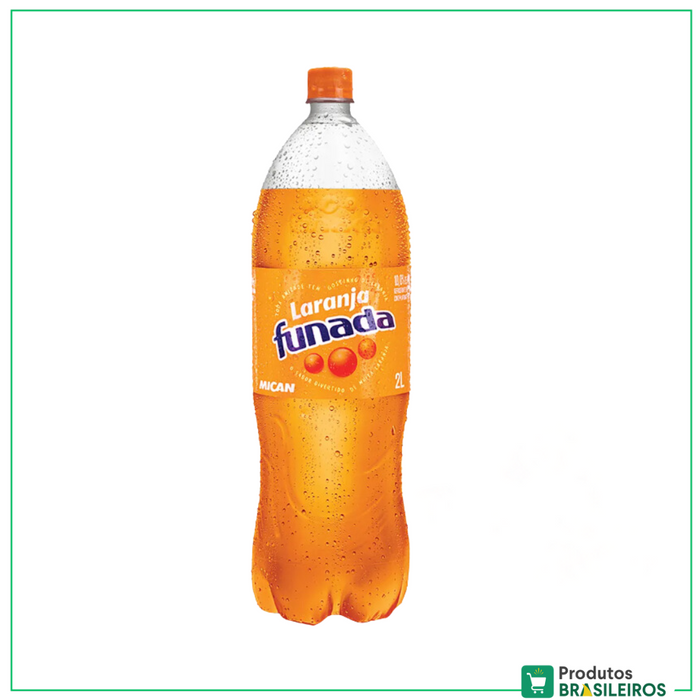 Refrigerante Tubaína de Laranja / Orange Tubaína Soft Drink FUNADA - 2L