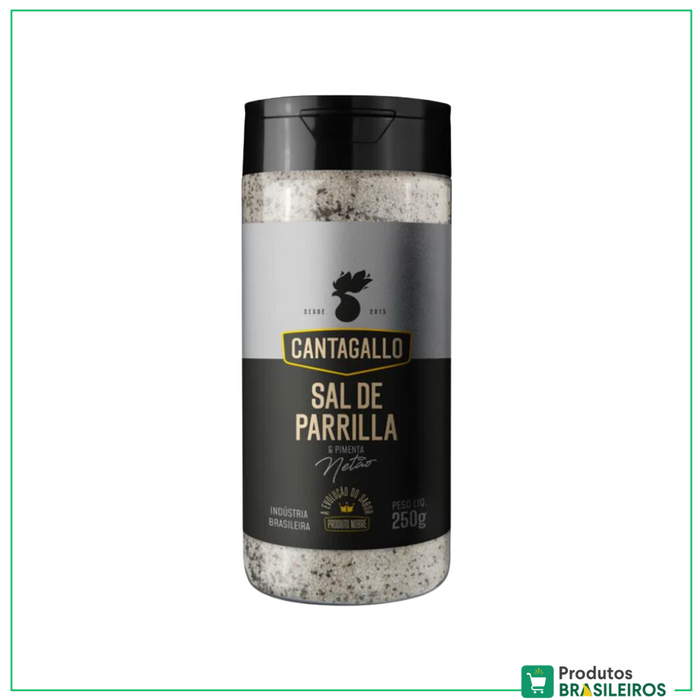 Sal de Parrilla com Pimenta / Parrilla Salt with Pepper CANTAGALLO - 250g