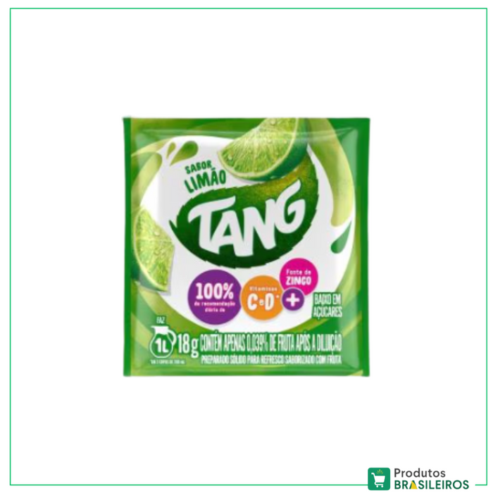 Refresco Em Pó De Limão / Lime Juice Powder TANG - 18g - Produtos Brasileiros