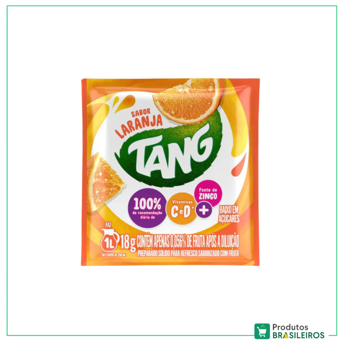 Refresco em pó de Laranja / Grape Juice Powder TANG - 18g - Produtos Brasileiros