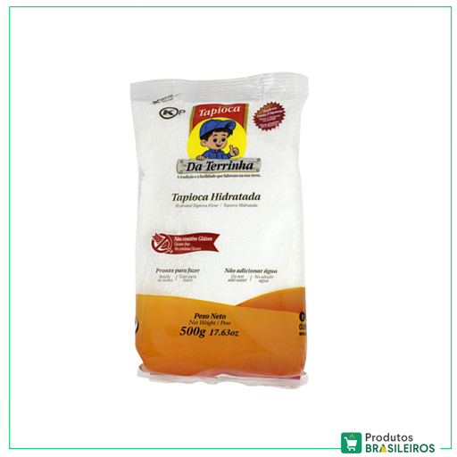 Massa Pronta de Tapioca / Tapioca Mix DA TERRINHA - 500g - Produtos Brasileiros