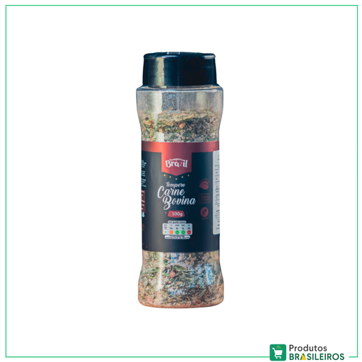 Tempero Carne Bovina / Beef Seasoning TEMPEROS BRAZIL - 100g - Produtos Brasileiros