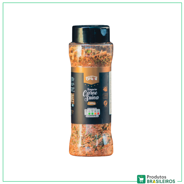 Tempero Carne Suína / Pork Seasoning TEMPEROS BRAZIL - 100g - Produtos Brasileiros