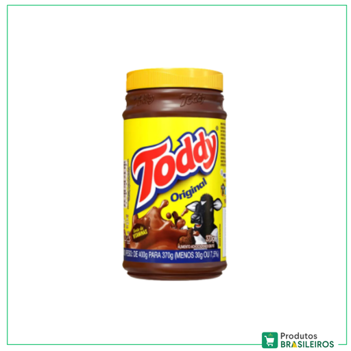 Achocolatado em Pó / Chocolate Powder TODDY - 370g - Produtos Brasileiros