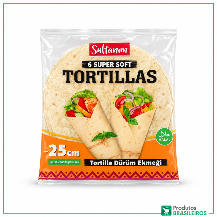 Tortilhas / Tortillas SULTANIM - 300g - Produtos Brasileiros