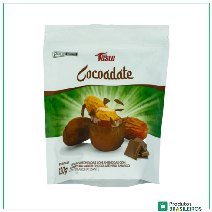 Tâmaras Recheadas com Âmendoas e Chocolate / Cocoa Covered Dates MRS TASTE 120g