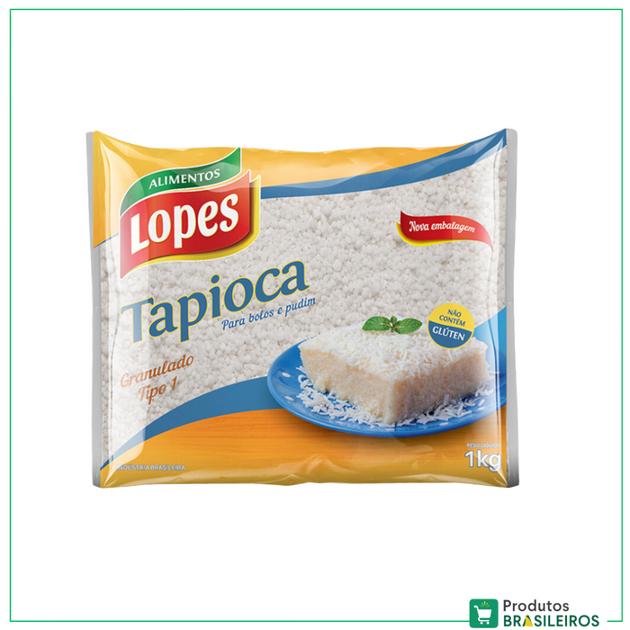 Tapioca Granulada / Granulated Tapioca LOPES - 500g