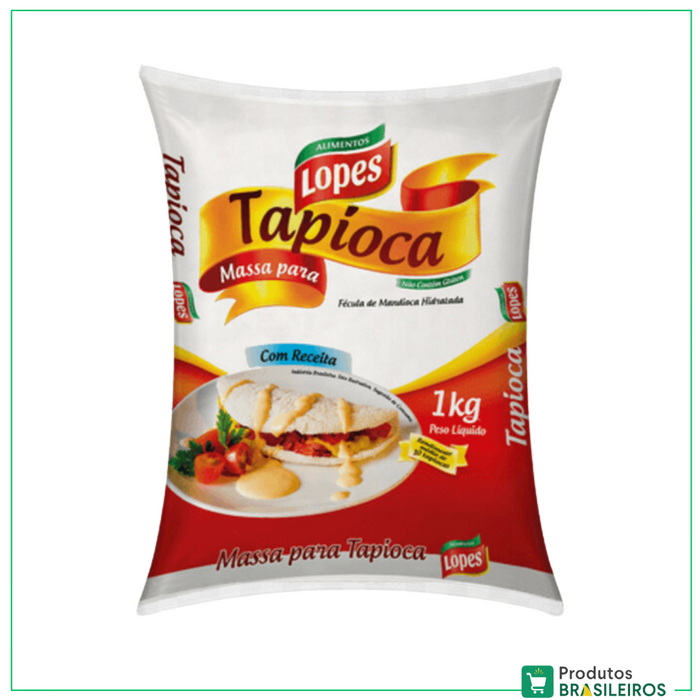 Massa Pronta de Tapioca / Tapioca Mix LOPES - 1Kg