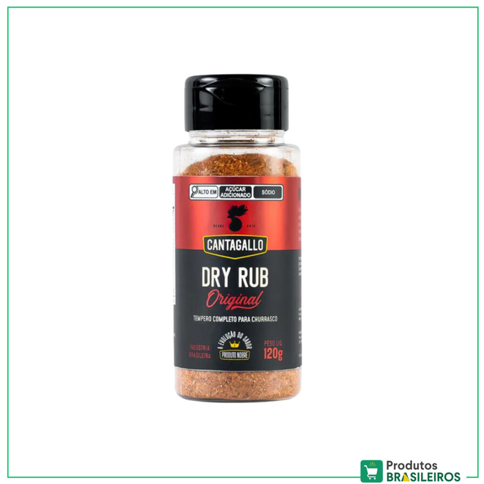 Tempero para Churrasco / Dry Rub CANTAGALLO - 120g