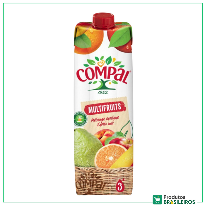 Suco Multi fruits COMPAL - 1L - Produtos Brasileiros