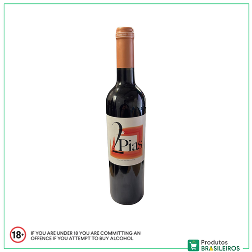 Vinho Tinto / Red Wine - 2 PIAS - 750ml - Produtos Brasileiros