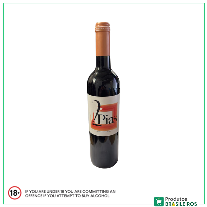 Vinho Tinto / Red Wine - 2 PIAS - 750ml - Produtos Brasileiros