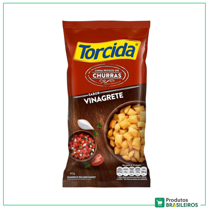 Salgadinho Sabor Vinagrete TORCIDA - 60g / TORCIDA Chips Vinagrette Flavour - 60g