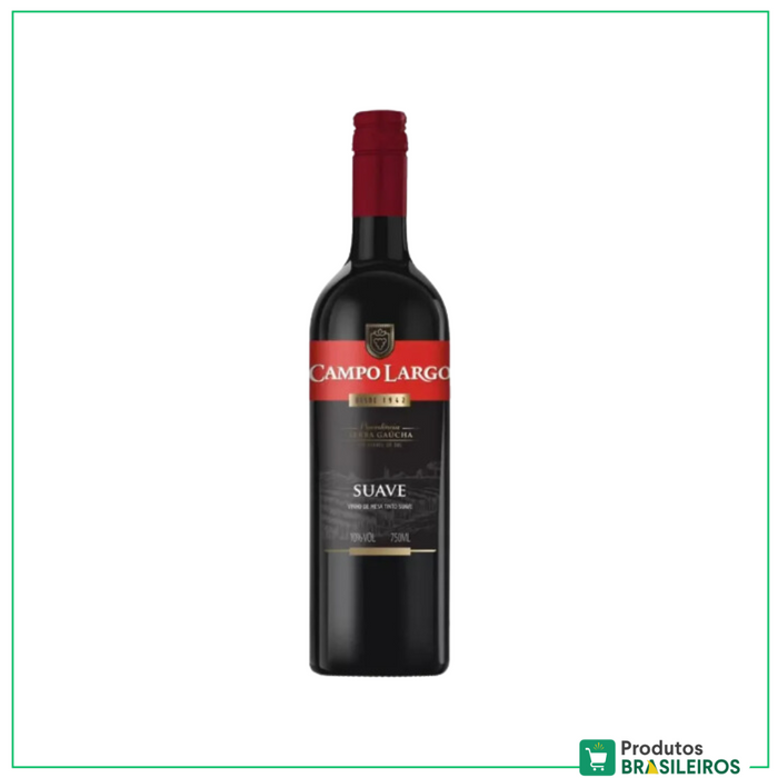 Vinho Tinto Suave / Red Wine CAMPO LARGO - 750ml