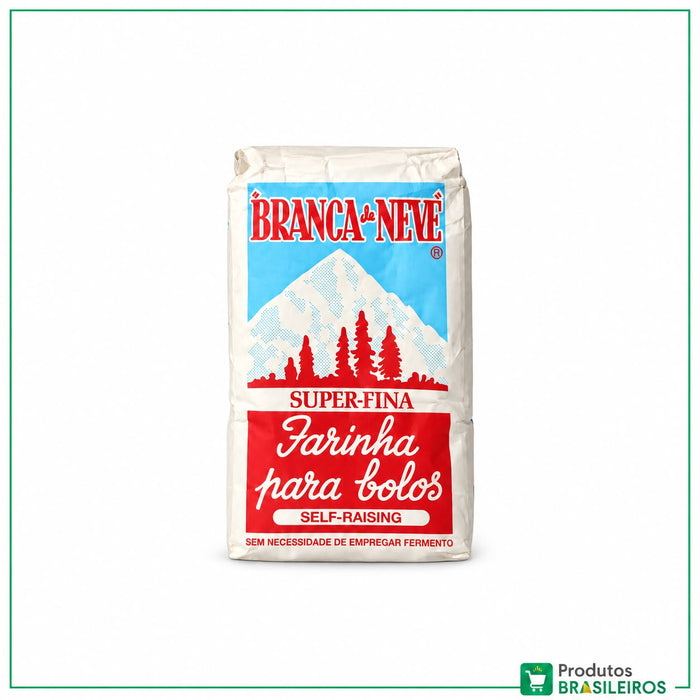 Farinha de Trigo Super Fina / Superfine Wheat Flour BRANCA DE NEVE - 1kg - Produtos Brasileiros