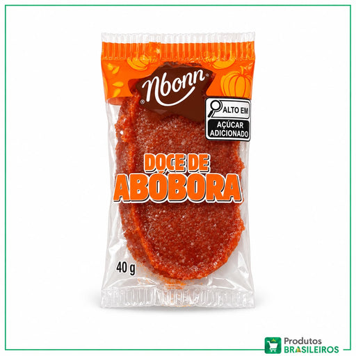 Doce de Abóbora / Pumpkin Sweet NBONN - 40g - Produtos Brasileiros