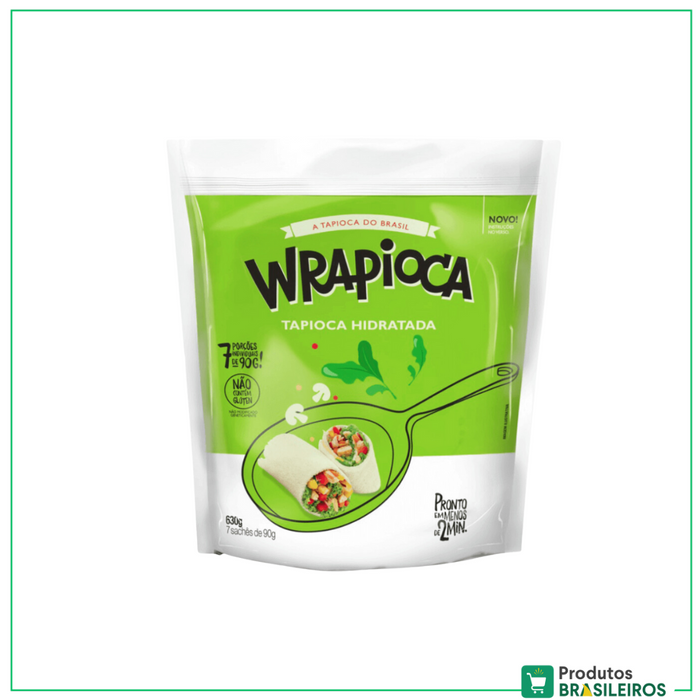 Massa de Tapioca 7 saches / Tapioca 7 saches WRAPIOCA - 630g