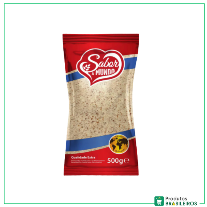 Amendoim Moído / Peanut Flour SABOR A MUNDO - 500g - Produtos Brasileiros