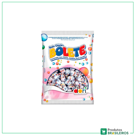 Balas Chiclete Bolete Tutti-Fruit DORI - 100g - Produtos Brasileiros