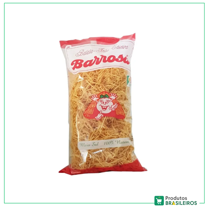 Batata Palha / Potato Sticks BARROSÃ - 500g - Produtos Brasileiros