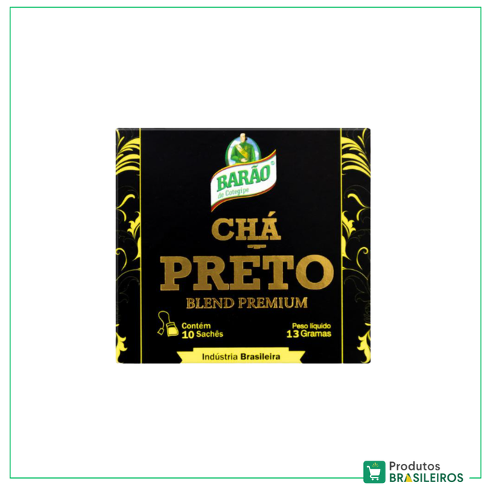 Chá Preto / Black Tea BARÃO - 13g - Produtos Brasileiros