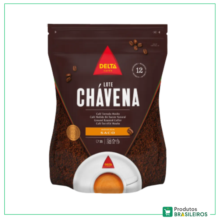 Café Moído Torrado Moagem Saco / Ground Roasted Coffee CHAVENA - 250g - Produtos Brasileiros