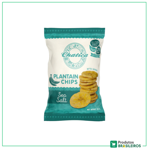 Chips Banana Salt CHATICA - 70g - Produtos Brasileiros