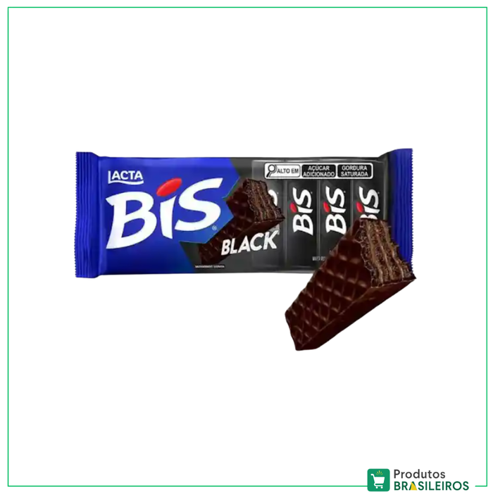Wafer Chocolate Black Bis / Chocolate Dark Wafer Bis LACTA - 100g