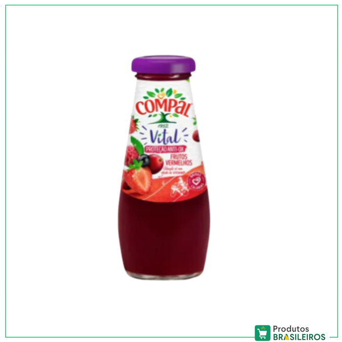 Suco de Frutas Vermelhas / Red Fruits Juice COMPAL - 200ml
