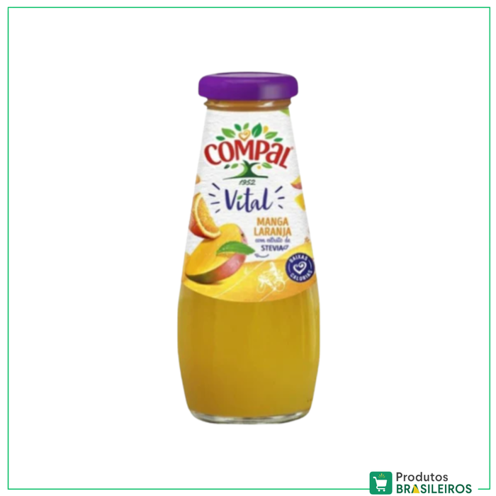 Suco de Manga e Laranja / Mango and Orange Juice COMPAL - 200ml