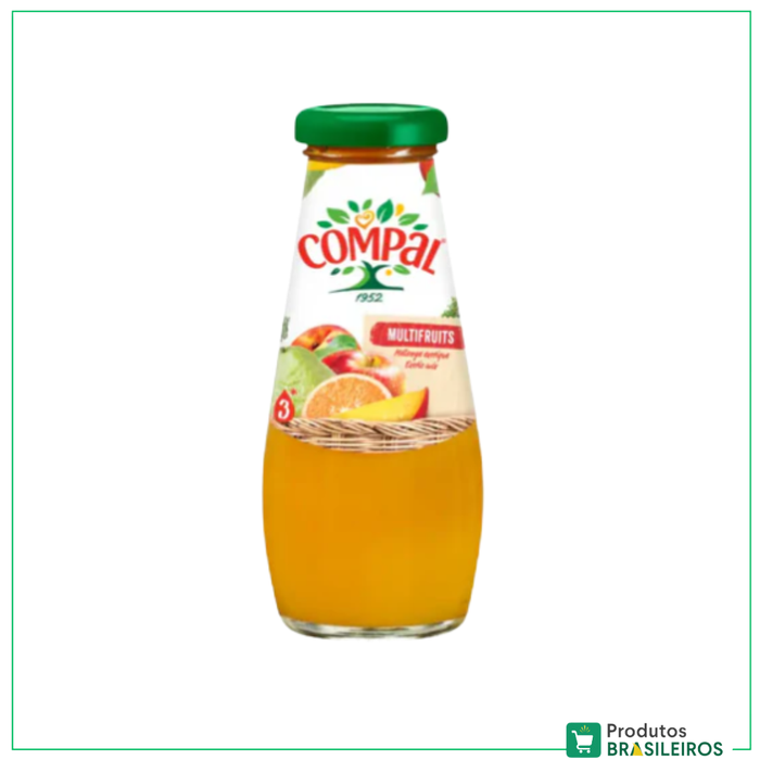 Suco de Multi-Frutos / Multifruit Juice COMPAL - 200ml