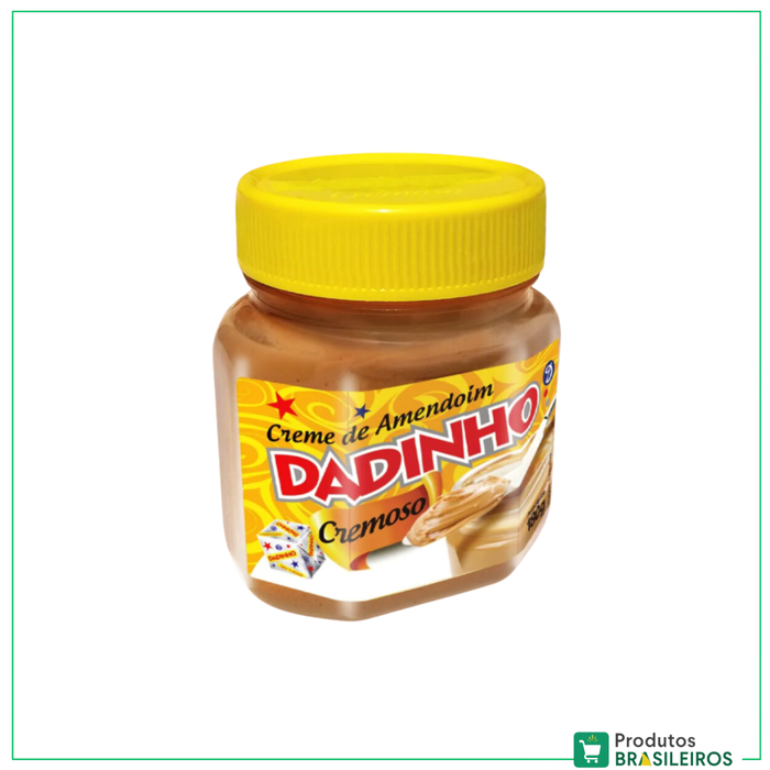 Creme de Amendoim Cremoso / Creamy Peanut Butter DADINHO - 180g