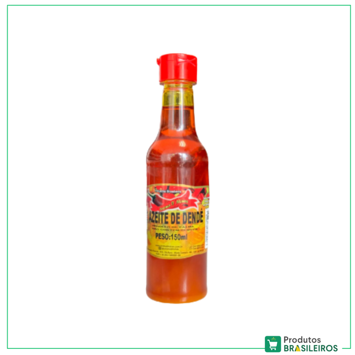Azeite de Dendê / Red Palm Oil AROMA D'MINAS - 150ml - Produtos Brasileiros