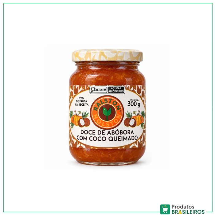 Doce de Abóbora com Coco Queimado / Pumpkin and Coconut Dessert RALSTON - 300g