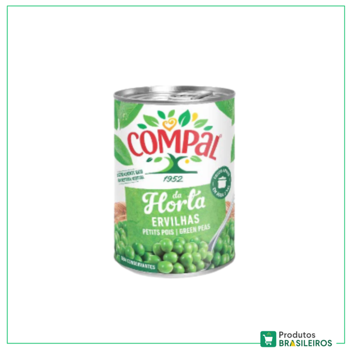 Ervilhas / Peas COMPAL - 410g - Produtos Brasileiros
