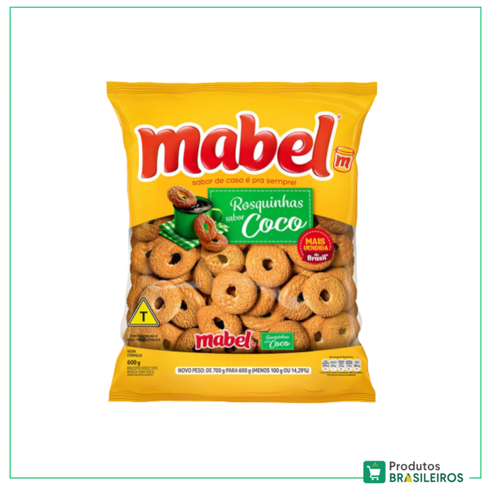 Rosquinha De Coco / Coconut Biscuit MABEL - 300g - Produtos Brasileiros