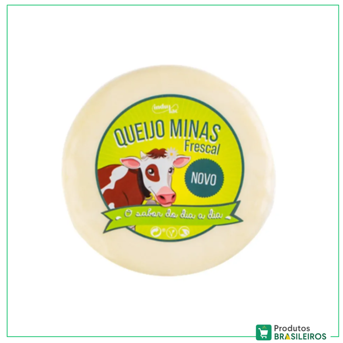 Queijo Minas Frescal / Fresh Minas Cheese INDULAC - 500g - Produtos Brasileiros