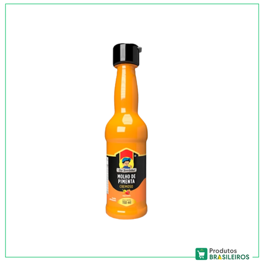 Molho de Pimenta Cremoso  /  Creamy Pepper Sauce DA TERRINHA - 150ml - Produtos Brasileiros