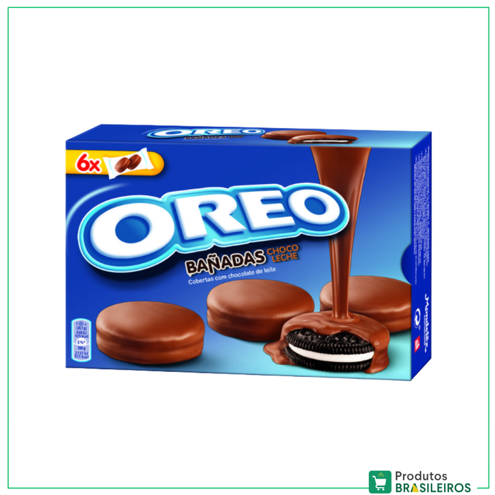 Biscoito Oreo com Cobertura de Chocolate / Oreo Covered Chocolate Milk OREO - 246g