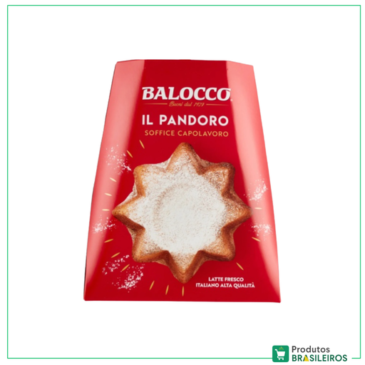 Pandoro Classico / Classic Pandoro BALOCCO - 750g - Produtos Brasileiros