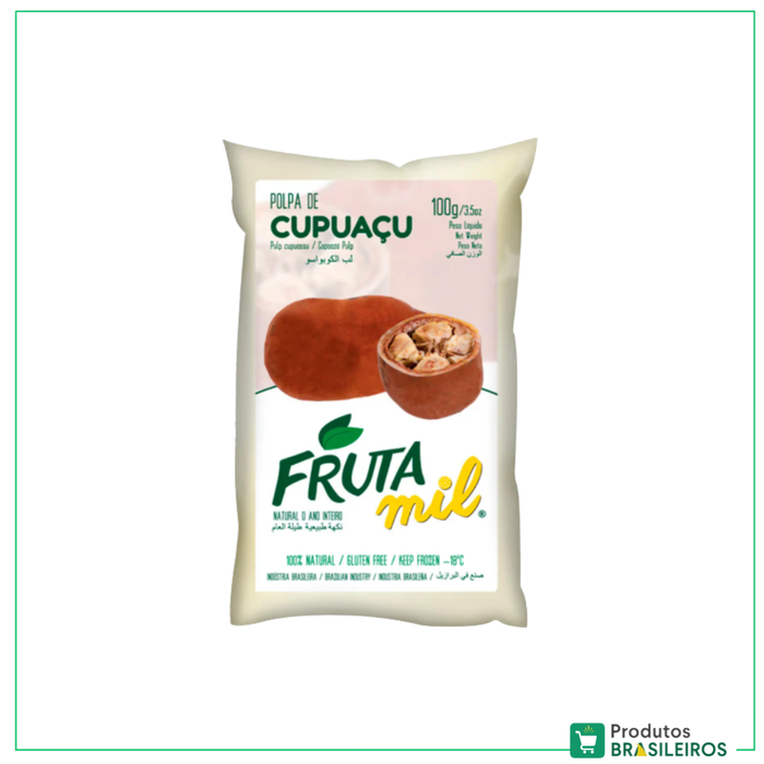Polpa de Cupuaçu / Cupuaçu Pulp FRUTAMIL - 100g - Produtos Brasileiros