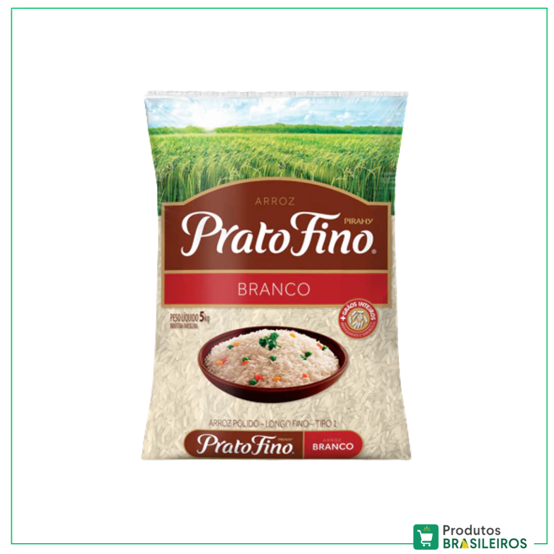 Fino Rice Arroz Branco / White Rice PRATO FINO - 5Kg