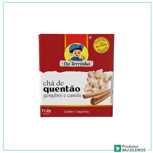 Chá de Quentão / Ginger and Cinnamon Tea DA TERRINHA - 11g - Produtos Brasileiros
