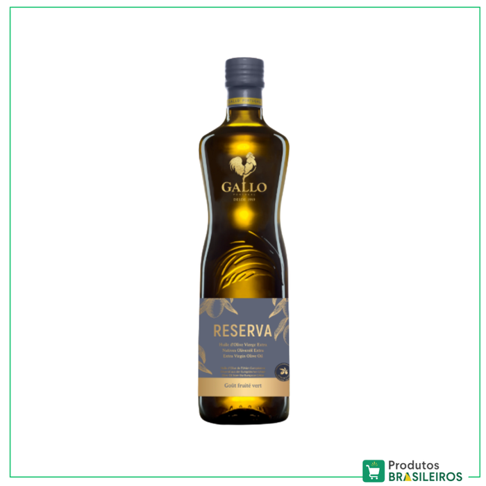 Azeite Reserva Extra Virgem / Extra Virgin Reserve Olive Oil GALLO - 750ml - Produtos Brasileiros