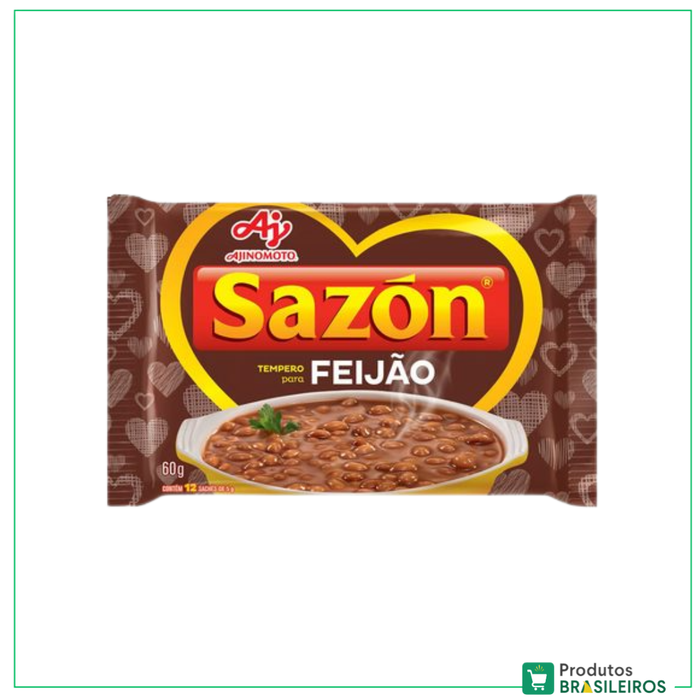 Tempero para Feijão / Beans Seasoning SAZON - 60g - Produtos Brasileiros