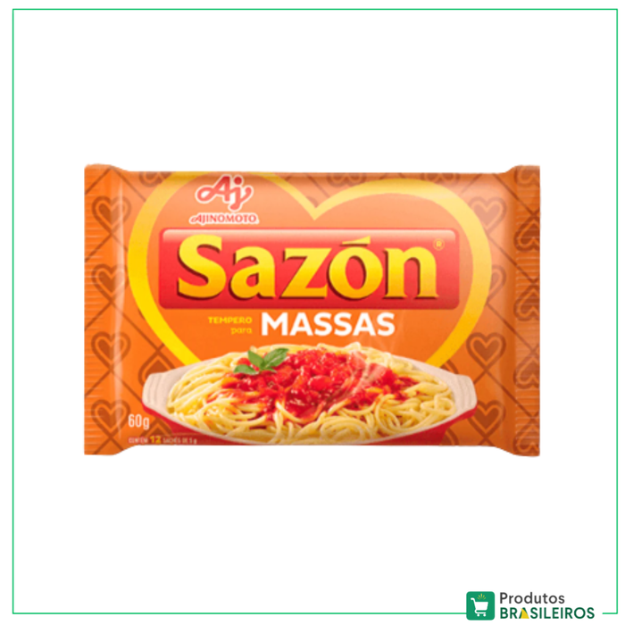 Tempero para Massas / Pasta Seasoning SAZON - 60g - Produtos Brasileiros