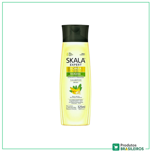Shampoo Expert "Banana" SKALA - 325ml - Produtos Brasileiros