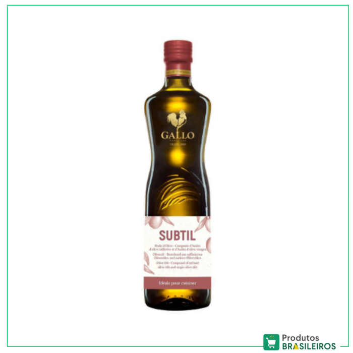 Azeite Subtil / Subtle Olive Oil GALLO - 750ml - Produtos Brasileiros